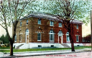 Old Post Office, Eugene, Oregon 1909