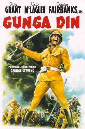 Gunga Din cover - George Stevens