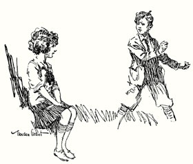 Penrod and Marjorie - by Gordon Grant