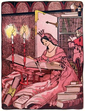 Glynda Searches the Records - The Marvelous Land of Oz - John R. Neill, 1904